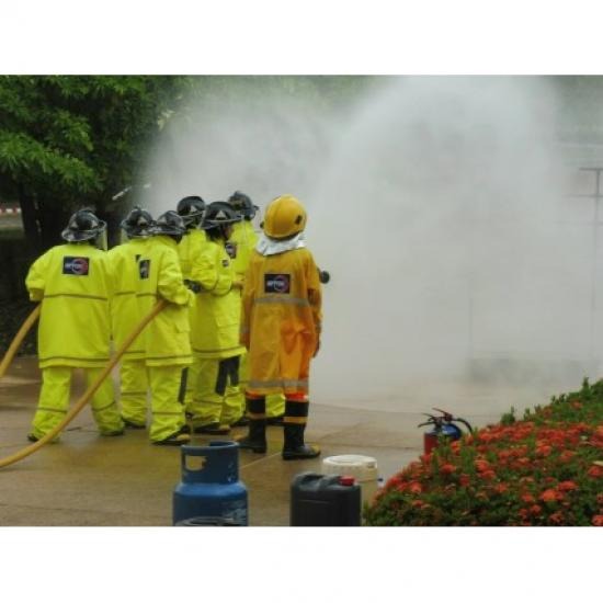 บริการให้ความรู้เรื่องการซ้อมหนีไฟประจำปี