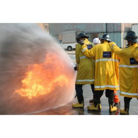 อบรมการซ้อมหนีไฟของสถานประกอบกิจการ