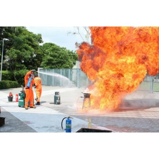 สอนวิธีดับเพลิงเบื้องต้นขณะเกิดเพลิงไหม้